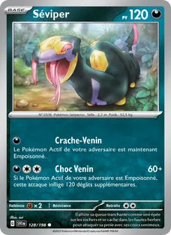 Séviper, Écarlate et Violet, n° 128