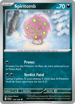 Spiritomb, Écarlate et Violet, n° 129
