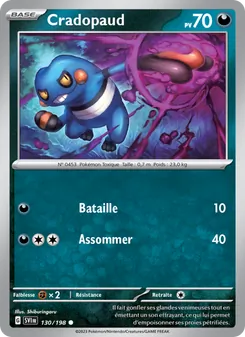 Cradopaud, Écarlate et Violet, n° 130