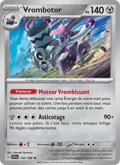 Vrombotor, Écarlate et Violet, n° 142