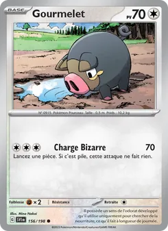 Gourmelet, Écarlate et Violet, n° 156