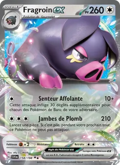 Fragroin-ex, Écarlate et Violet, n° 158