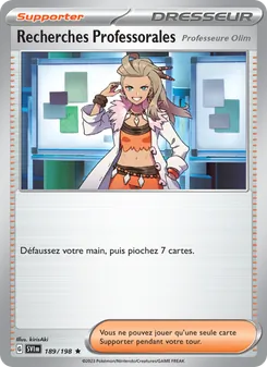 Recherches Professorales, Écarlate et Violet, n° 189