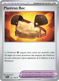 Plastron Roc, Écarlate et Violet, n° 192