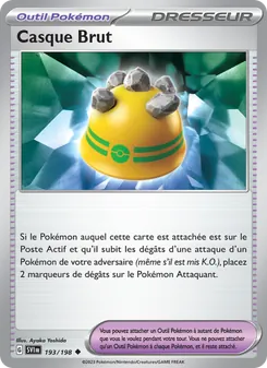 Casque Brut, Écarlate et Violet, n° 193