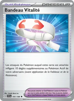 Bandeau Vitalité, Écarlate et Violet, n° 197