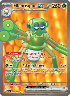 Filentrappe-ex, Écarlate et Violet, n° 223