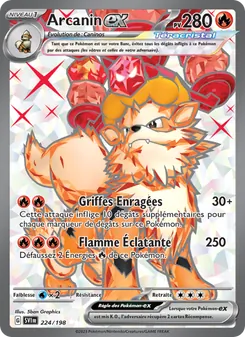Arcanin-ex, Écarlate et Violet, n° 224