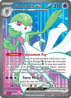 Gardevoir-ex, Écarlate et Violet, n° 228