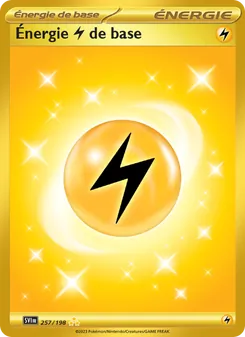 Énergie Lightning de base, Écarlate et Violet, n° 257