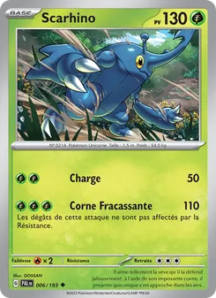 Scarhino, Évolutions à Paldea, n° 006