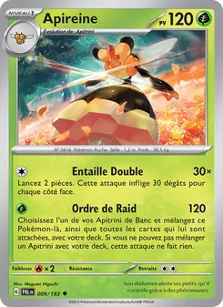 Apireine, Évolutions à Paldea, n° 009