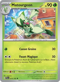 Matourgeon, Évolutions à Paldea, n° 014