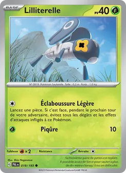Lilliterelle, Évolutions à Paldea, n° 019