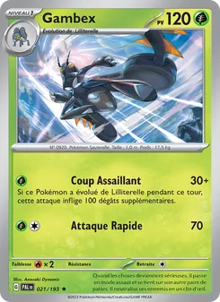 Gambex, Évolutions à Paldea, n° 021