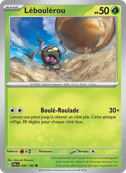 Léboulérou, Évolutions à Paldea, n° 026