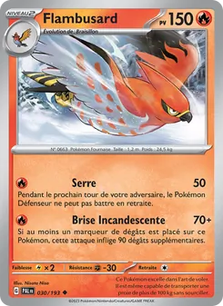 Flambusard, Évolutions à Paldea, n° 030