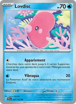 Lovdisc, Évolutions à Paldea, n° 047