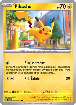 Pikachu, Évolutions à Paldea, n° 062