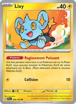 Lixy, Évolutions à Paldea, n° 068