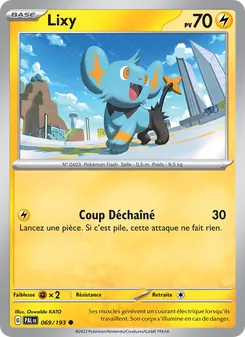Lixy, Évolutions à Paldea, n° 069
