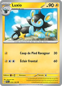 Luxio, Évolutions à Paldea, n° 070