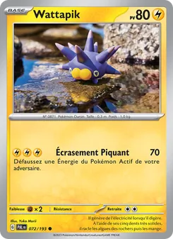 Wattapik, Évolutions à Paldea, n° 072