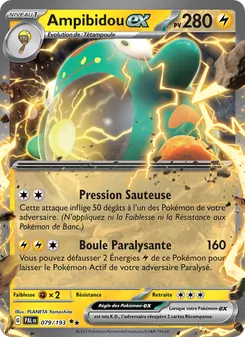 Ampibidou-ex, Évolutions à Paldea, n° 079