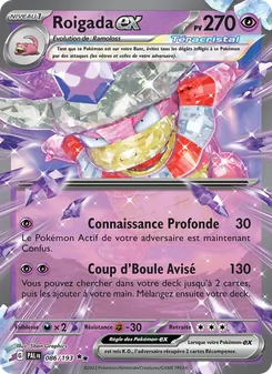 Roigada-ex, Évolutions à Paldea, n° 086