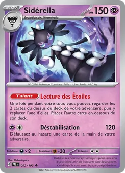 Sidérella, Évolutions à Paldea, n° 092