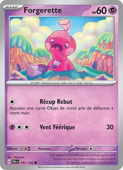 Forgerette, Évolutions à Paldea, n° 101