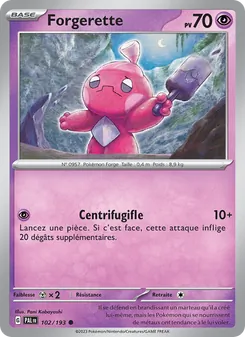 Forgerette, Évolutions à Paldea, n° 102