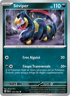 Séviper, Évolutions à Paldea, n° 137