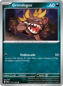 Grondogue, Évolutions à Paldea, n° 141