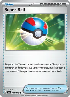 Super Ball, Évolutions à Paldea, n° 183