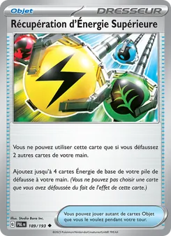 Récupération d'Énergie Supérieure, Évolutions à Paldea, n° 189