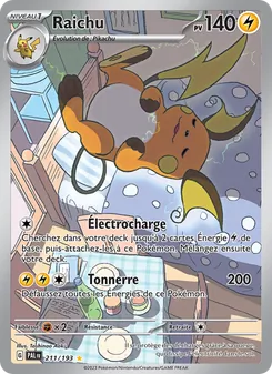 Raichu, Évolutions à Paldea, n° 211