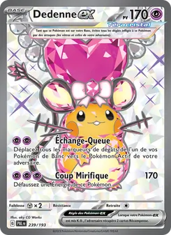Dedenne-ex, Évolutions à Paldea, n° 239