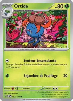 Ortide, Flammes Obsidiennes, n° 002