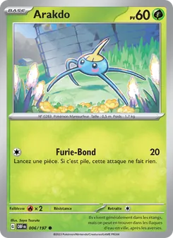 Arakdo, Flammes Obsidiennes, n° 006
