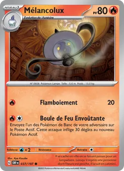 Mélancolux, Flammes Obsidiennes, n° 037