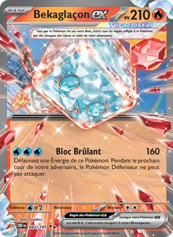 Bekaglaçon-ex, Flammes Obsidiennes, n° 042