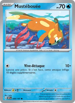 Mustébouée, Flammes Obsidiennes, n° 048