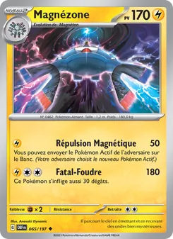 Magnézone, Flammes Obsidiennes, n° 065