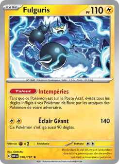 Fulguris, Flammes Obsidiennes, n° 070