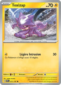 Toxizap, Flammes Obsidiennes, n° 071