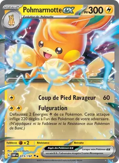 Pohmarmotte-ex, Flammes Obsidiennes, n° 073
