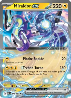 Miraidon-ex, Flammes Obsidiennes, n° 079