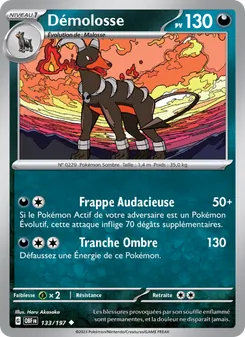 Démolosse, Flammes Obsidiennes, n° 133