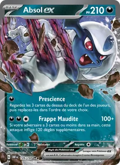 Absol-ex, Flammes Obsidiennes, n° 135